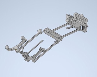 1/64 6" SkyJacker Lift Kit for the Greenlight 88-98 K1500 Silverado/Sierra Model