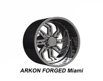 Set of 1/64 ARKON FORGED Miami with Your Choice of Tires