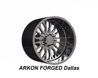 Set of 1/64 ARKON FORGED Dallas with Your Choice of Tires