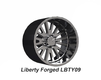 Set of 1/64 Liberty Forged LBTY09 with Your Choice of Tires