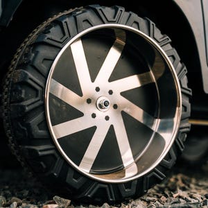 Custom Deep Dish Stance Wheels for Powerwheels / Ride On Kids Vehicle