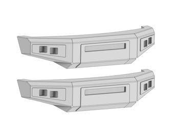 1/64 Bodyguard Front Bumpers (2)