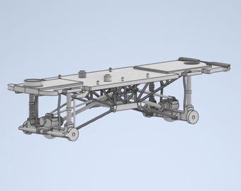 1/64 04' MotorMax F250 Mega Mud Truck Chassis Swap