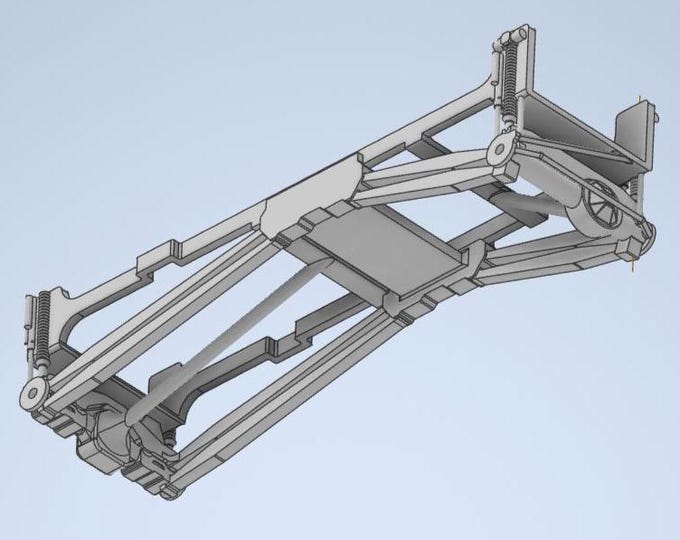 Featured listing image: 1/64 Papis Garage 24" Lift Kit for 4G GreenLight RAM Dually Trucks