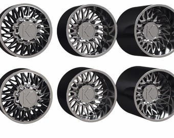 1/64 Dually Truck Wheels