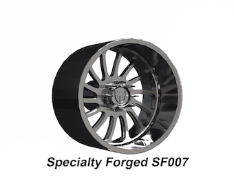 Set of 1/64 Specialty Forged SF007 with Your Choice of Tires