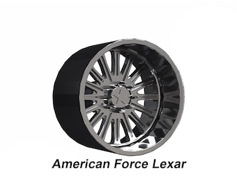 Set of 1/64 American Force Lexar Wheels with Your Choice of Tires