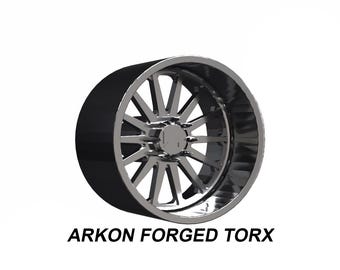 Set of 1/64 ARKON FORGED Torx with Your Choice of Tires