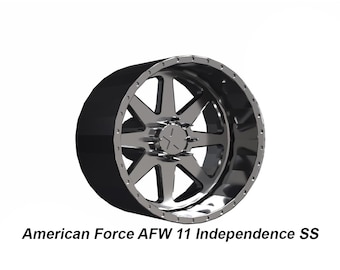 Set of 1/64 American Force AFW 11 Independence with Your Choice of Tires