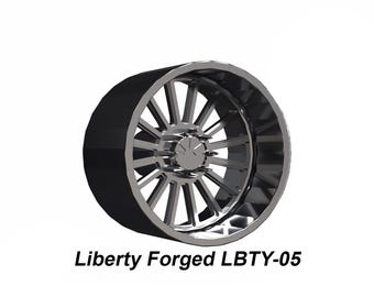 Set of 1/64 Liberty Forged LBTY05 Wheels with Your Choice of Tires