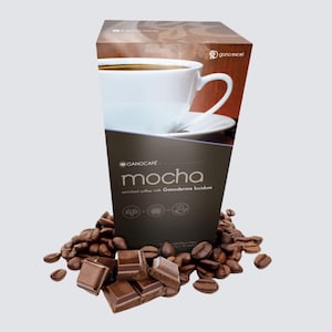 Ganocafe Mocha enriched Coffee with Ganoderma Lucidum 420g 15 sachets of 28g