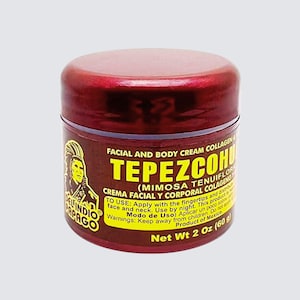 Del Indio Papago Facial & Body Night Cream with Collagen, Vitamin E, Tepezcohuite (2 Oz /60g)