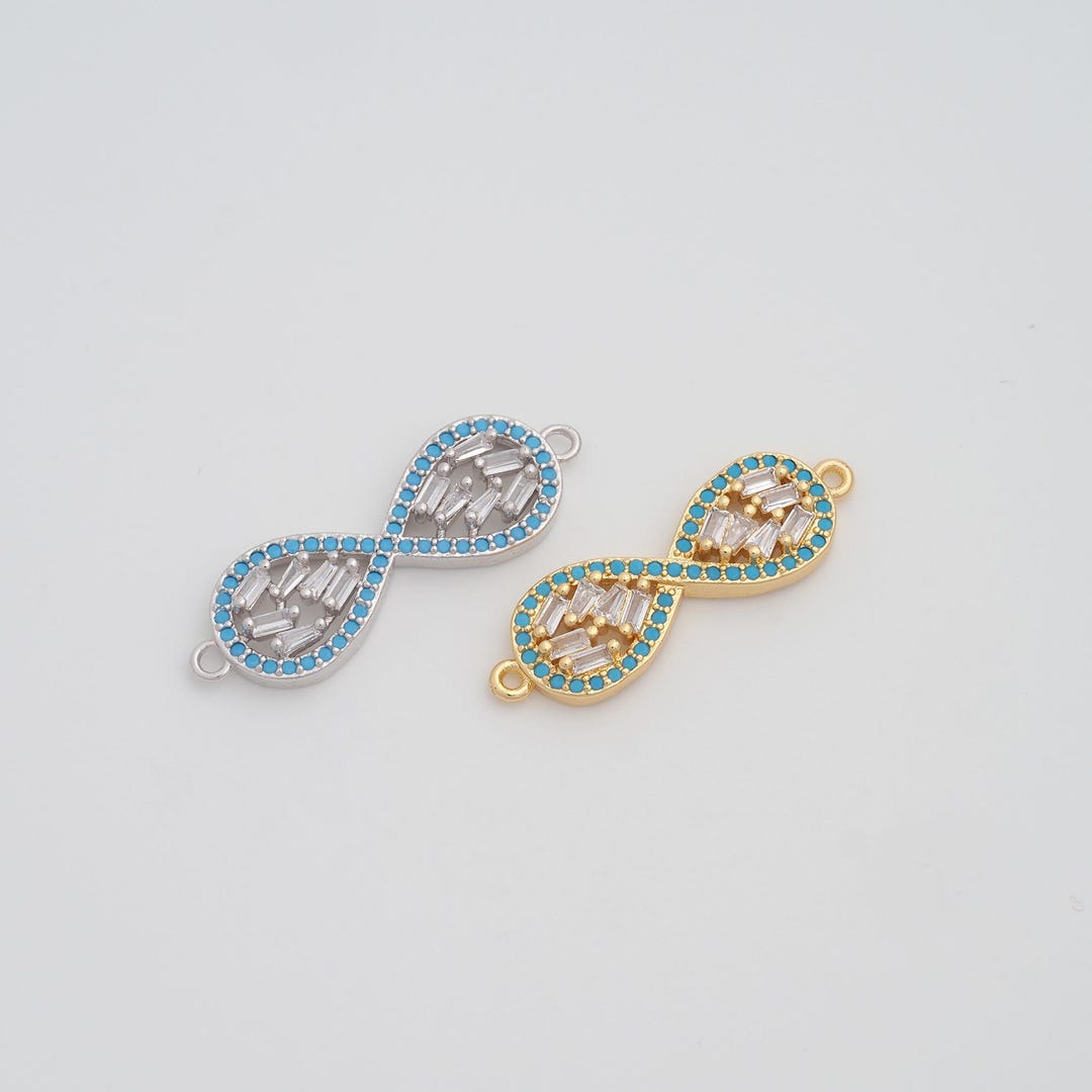 Gold Infinity Connectors 18K Gold Filled Infinity Connectors for DIY ...