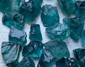 16 carats Extremely Rare natural facet grade Blue Grandidierite Rough lot
