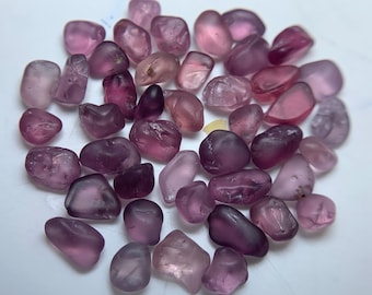 19.15 CRTs Burma Spinel Lot: Multi-Color Facet Grade Rough