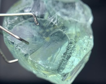 20.10  CRTs top Quality natural loupe clean Facet grade bluish green aquamarine collective large piece
