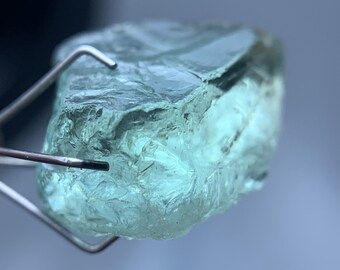 11.70 CRTs natural loupe clean Facet grade Bluish green aquamarine collective piece