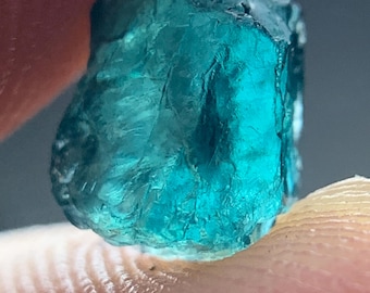 1.45 carats natural Extremely Rare facet grade Blue Grandidierite Rough unique piece