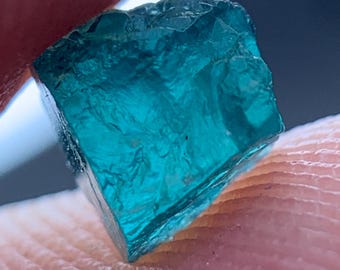 1.25 carats natural Extremely Rare facet grade Blue Grandidierite Rough unique piece