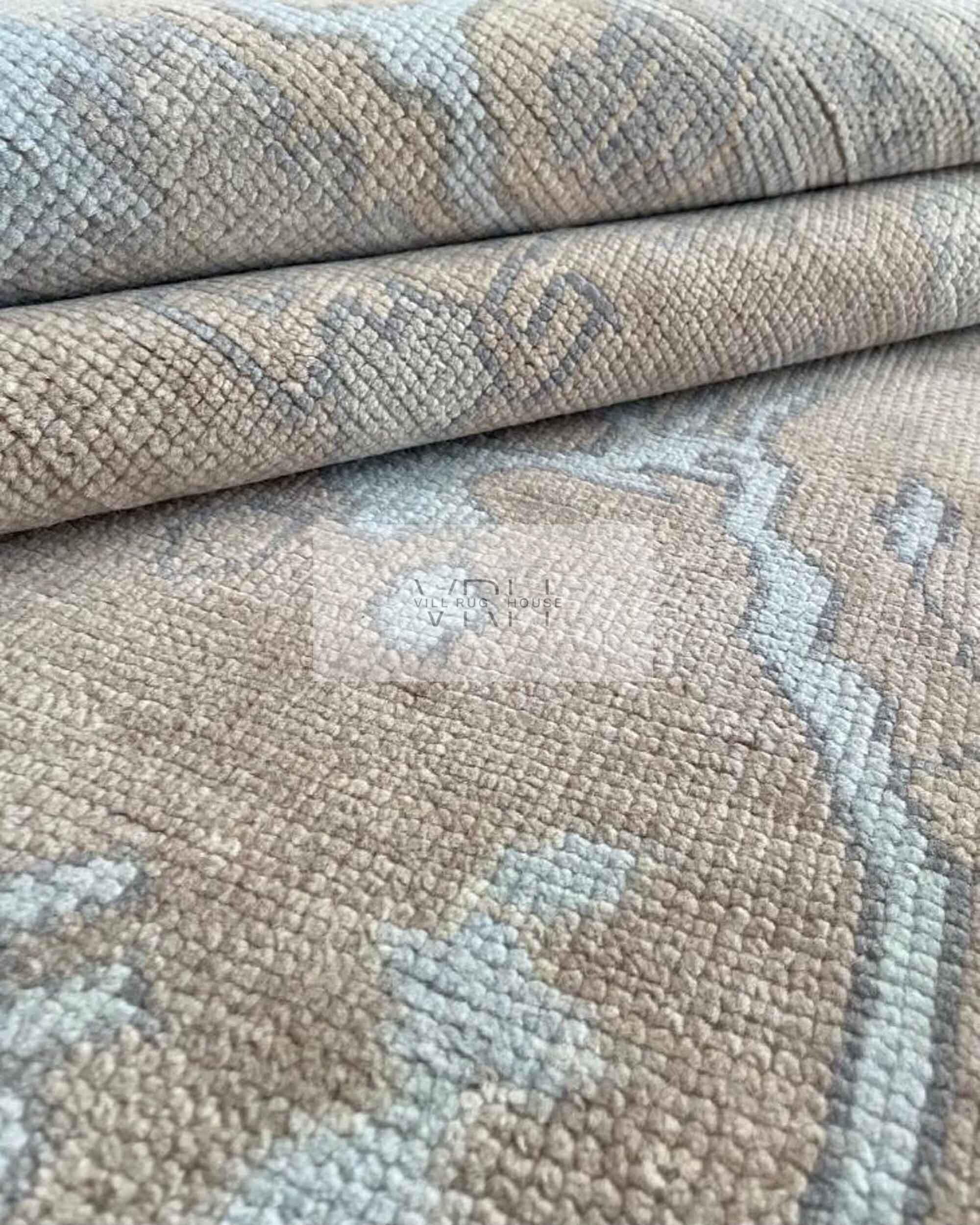 9x12 Light Pink Oushak style Hand Knotted Rug 4x6, 5x8, 6x9, 8x10, 10x14 ft Handmade Rugs for Living Room - Antique Contemporary Hallway rug