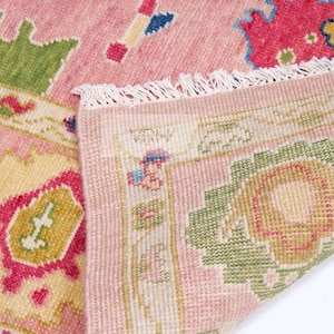 Exquisite Pink Hand Knotted Indo Shabargan rug 4x6, 5x8, 6x9, 8x10, 9x12, 10x14 ft Handmade Gabbeh rug - Antique Ethnic rug