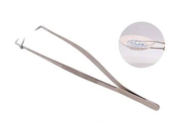 Pottery Dipping Clamp, Stainless Steel, Dip Glaze Clip, Ceramic Glazing Tool, Plate Spoon, Craft Coloring Tong, Clay Sculpting, Craft Making