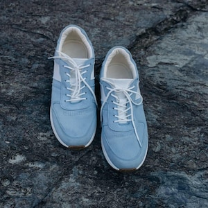 Classic Retro Men Sneakers, Suede Leather Lace-Up Shoes, Comfortable Casual Style, 36-45 Size
