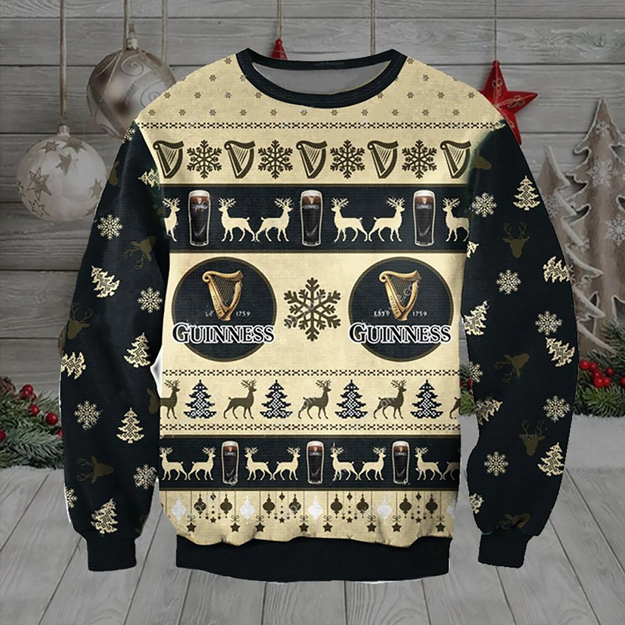 Discover Guinness 1759 Ugly Sweater Christmas