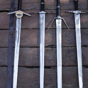 Handmade Witcher Sword: Geralt of Rivia Arondight Replica - Stainless Steel