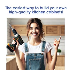DIY Kitchen Cabinet Plans – Wall Cabinet with 2 Doors, US (24&quot;x30&quot;x12&quot;) – Easy Assembly Guide, Digital Download