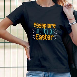 Eggspore radość wielkanocy | retro wielkanocny projekt cyfrowy | dtf, svg, ai, eps, pdf | bestseller | plik do cięcia dla cricut i silhouette