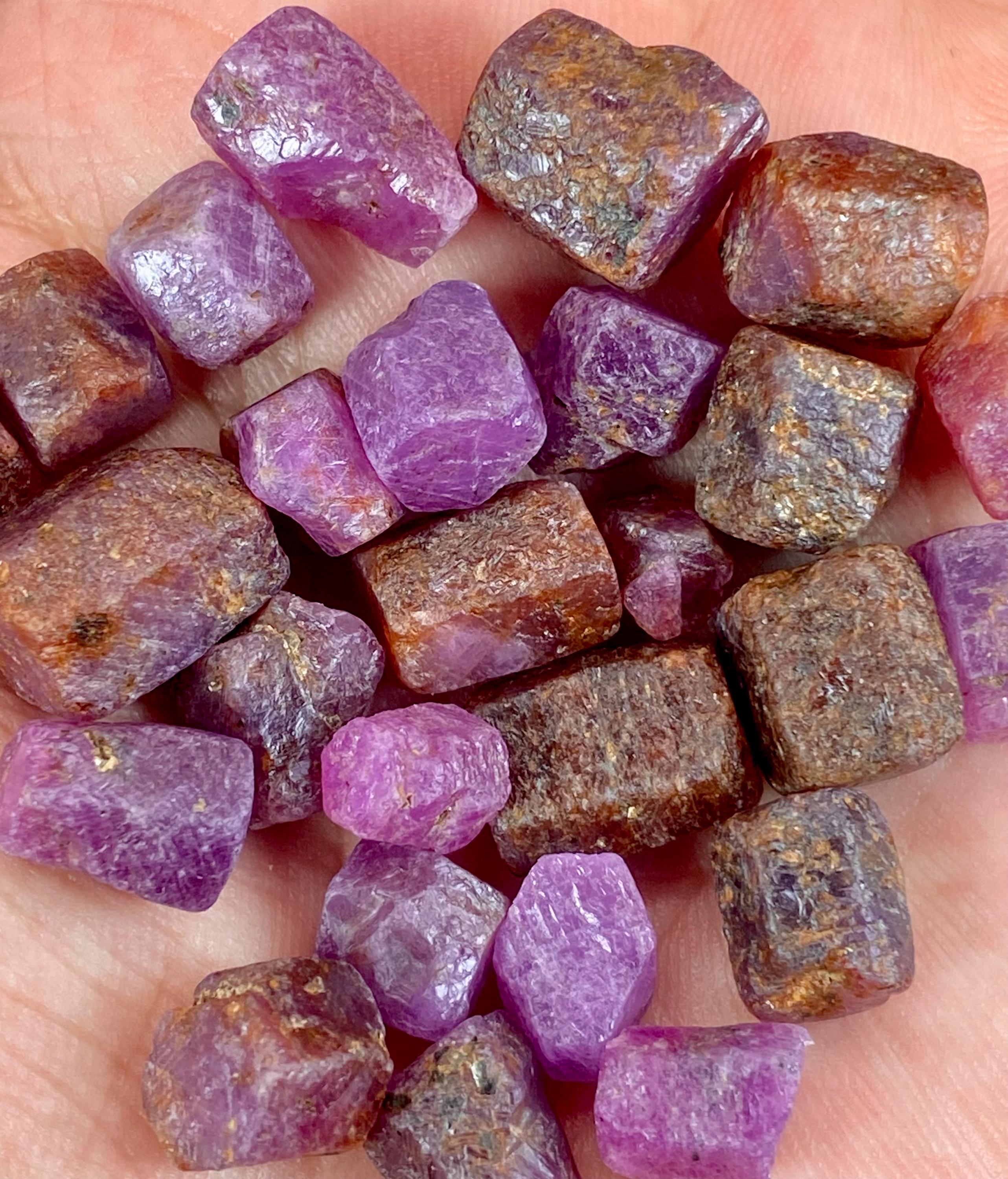 自家製 Corundum Ruby Genuine Raw Ruby Sapphire Corundum Stone | 266.50 Ct Mineral Specimen