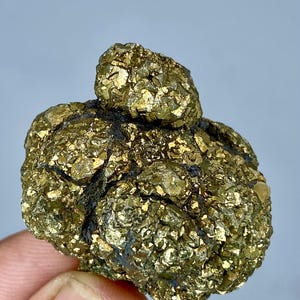 Pyrite irisée ultra rare 235 ct | Spécimen de cristal lustre arc-en-ciel | Présentoir de pierres précieuses de collection