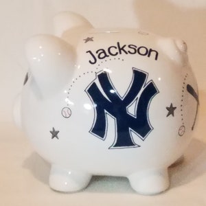 Mlb Piggy Bank Etsy