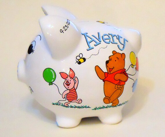 Piglet piggy bank outlet