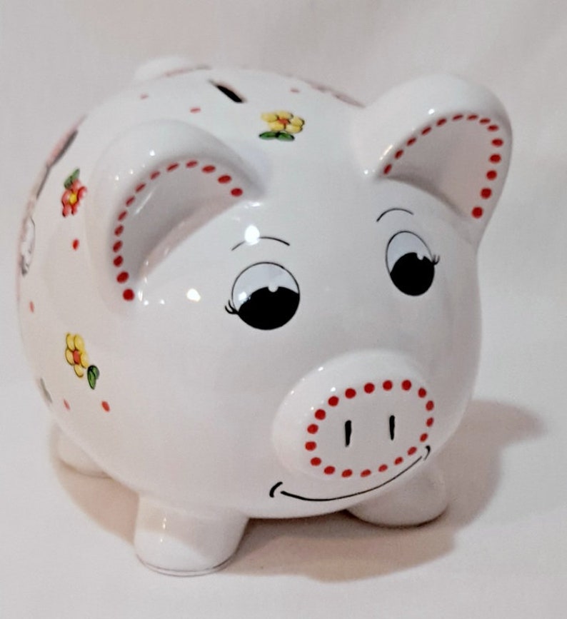 Personalized Piggy Bank with Minnie Mouse image 8
