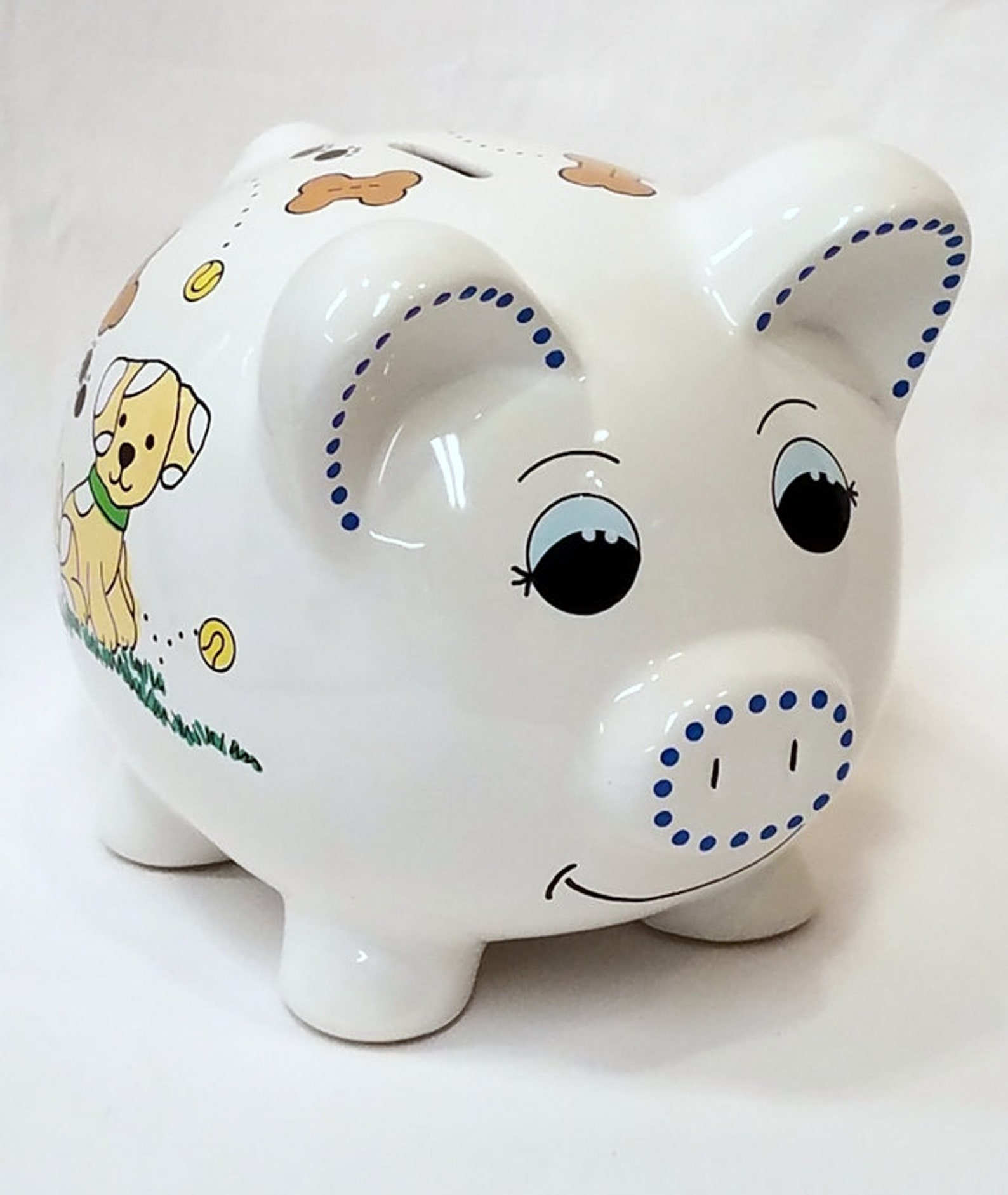 Personalized Piggy Bank Dogs and Puppies Etsy