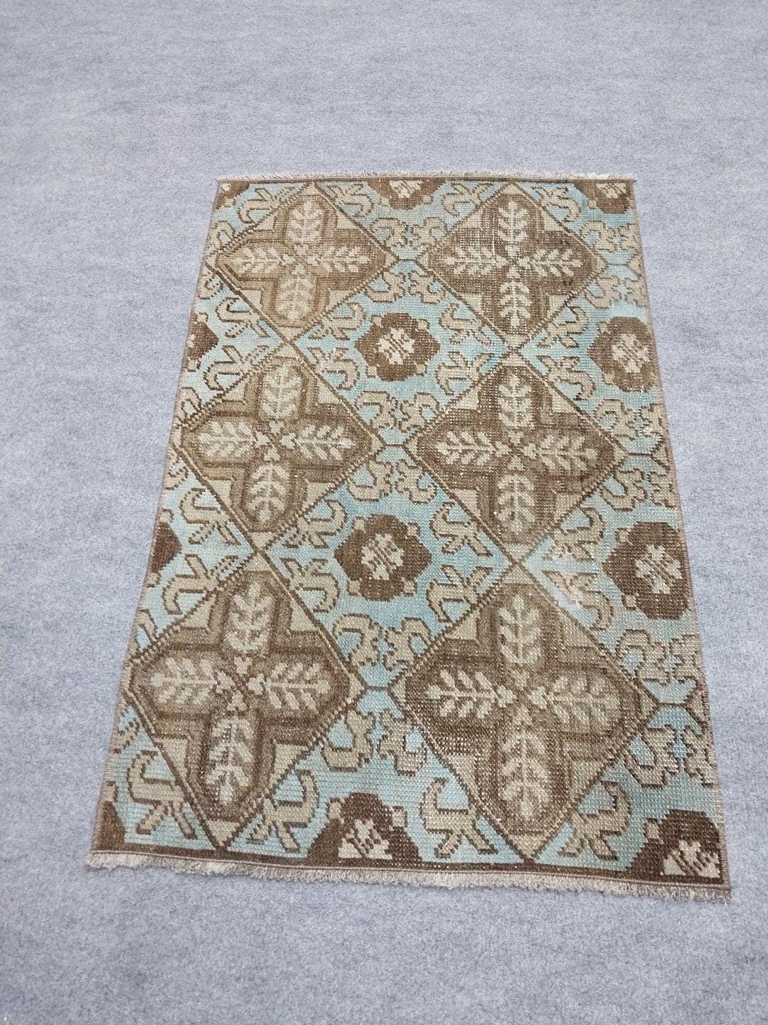 トルコ　ヴィンテージラグ　ミニラグ　3枚セット トルコ ヴィンテージラグ ミニラグ 3枚セット トルコ ヴィンテージラグ