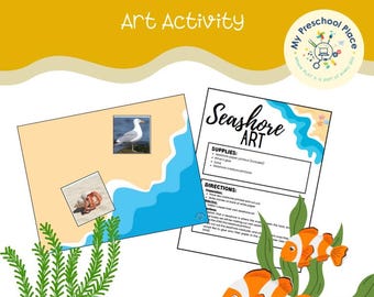 Seashore Art Activity: Preschool Ocean Project (PDF)