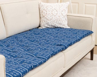 Benutzerdefinierte Größe Leinen Sofa Topper Slipcover Haustier freundlich, waschbar, schmutzabweisend, rutschfest Möbel Couch Schutz Sofa Pad