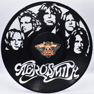 Aeroschmiede, B160 HANDMADE Laser geschnittene Schallplatten, Twill Coaster Bild