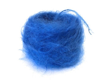 Henry's Attic Toaga II Mohair Blue Yarn One Ounce 65 Yards DK Weight