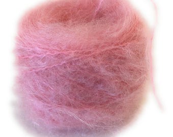 Henry's Attic Toaga II Mohair Pink Color Way One Ounce 65 Yards