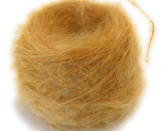 Henry's Attic Yarn Toaga II Yarn Mohair Gold Color Way One Ounce