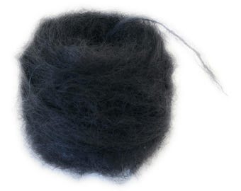 Henry's Attic Toaga II Mohair Black Color Way One Ounce 65 Yards