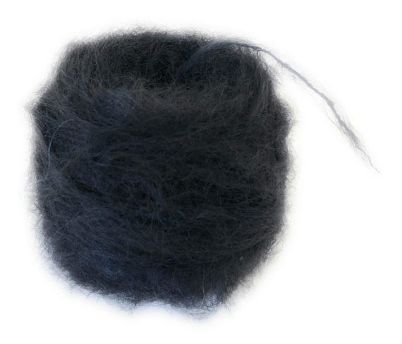 Henry's Attic Toaga II Mohair Black Color Way One Ounce 65 Yards
