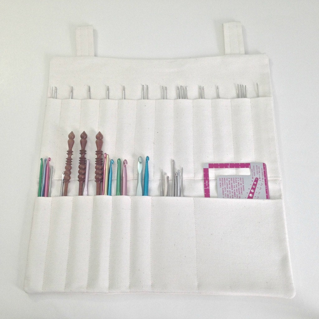 Knitting Needle Case Straight Needle Organizer 