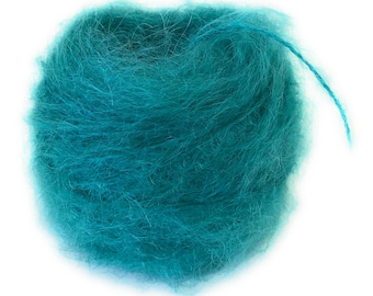 Henry's Attic Toaga II Mohair Yarn Green Mohair 65 Yards One Ounce