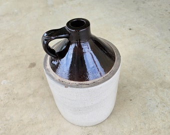 Antique Glazed Stoneware Crock