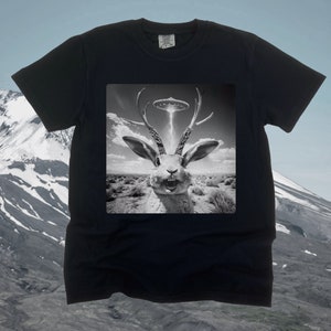 Funny Jackalope Shirt, Jackalope Gift, Oversize, Womens, Mens, Comfort Colors T-Shirt